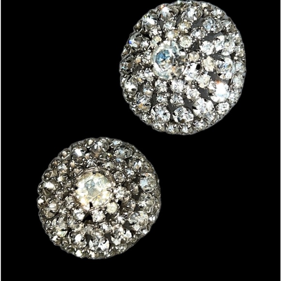 Vintage Kramer Of New York Clip On Earrings 1950’s - Picture 1 of 3